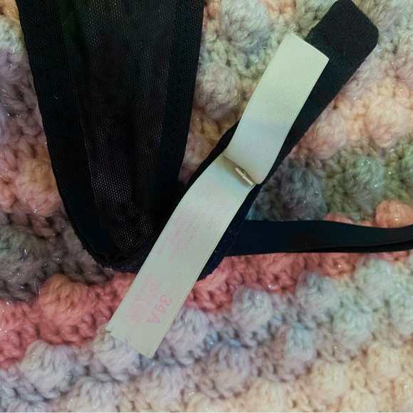 PINK rhinestone push-up bra - Picture 2 of 2